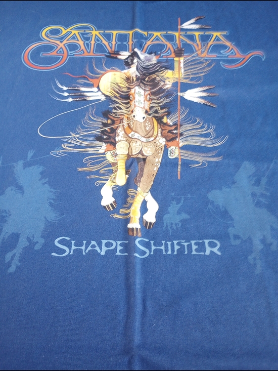 Carlos Santana Other - Santana Shape Shifter Graphic Tee - Blue